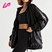 black windproof jacket